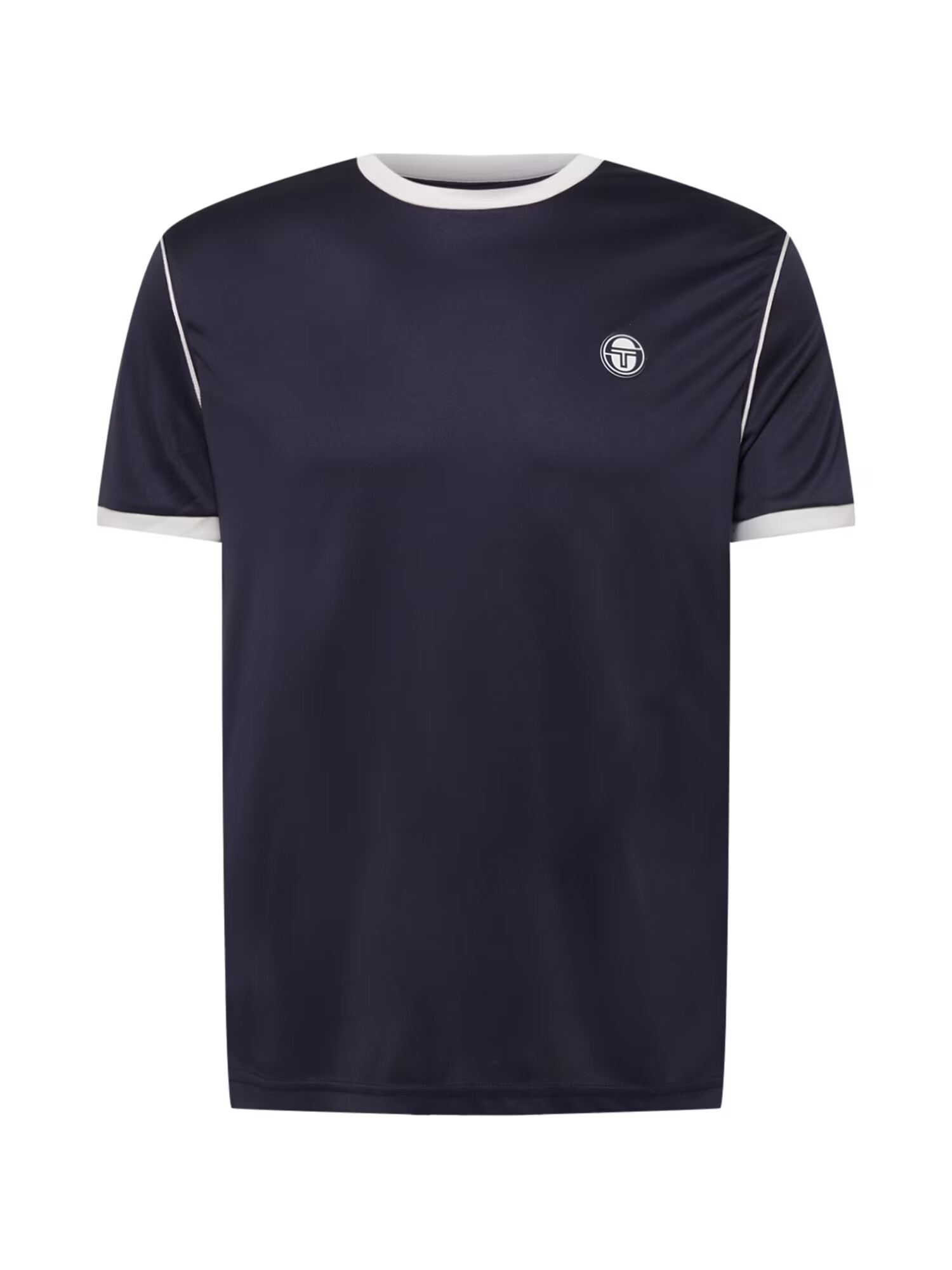 Sergio Tacchini Функционална тениска тъмносиньо / бяло - Pepit.bg