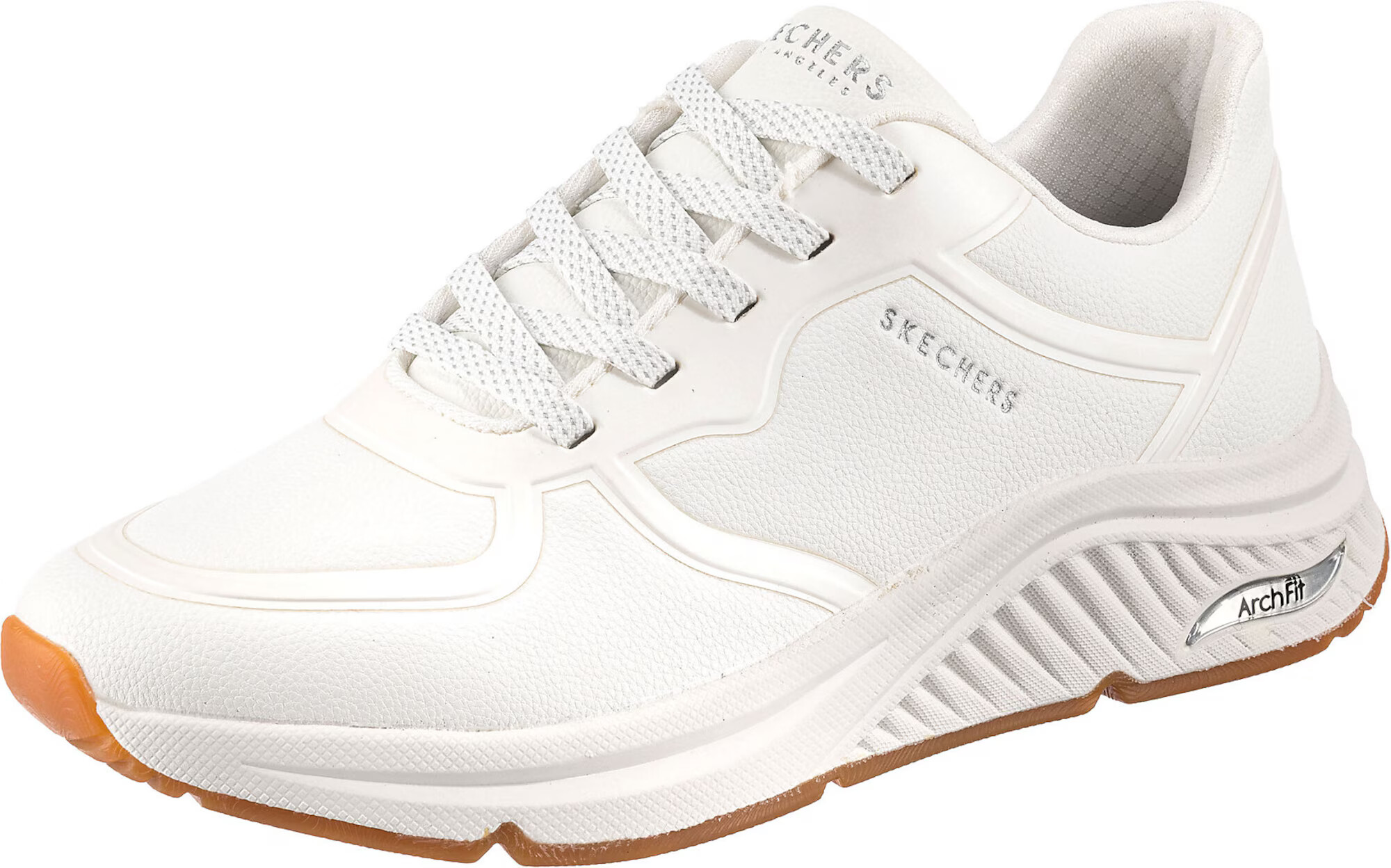 SKECHERS Ниски маратонки бяло - Pepit.bg