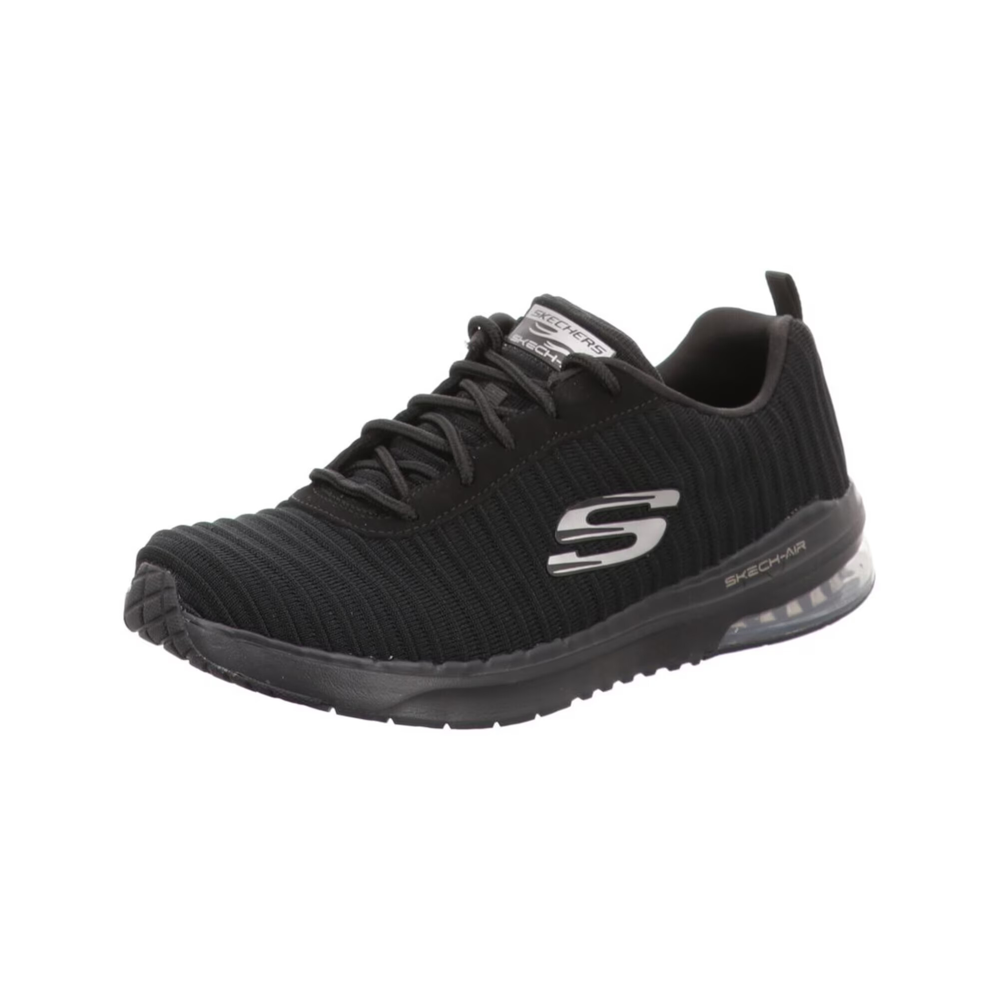 SKECHERS Ниски маратонки сиво / черно - Pepit.bg