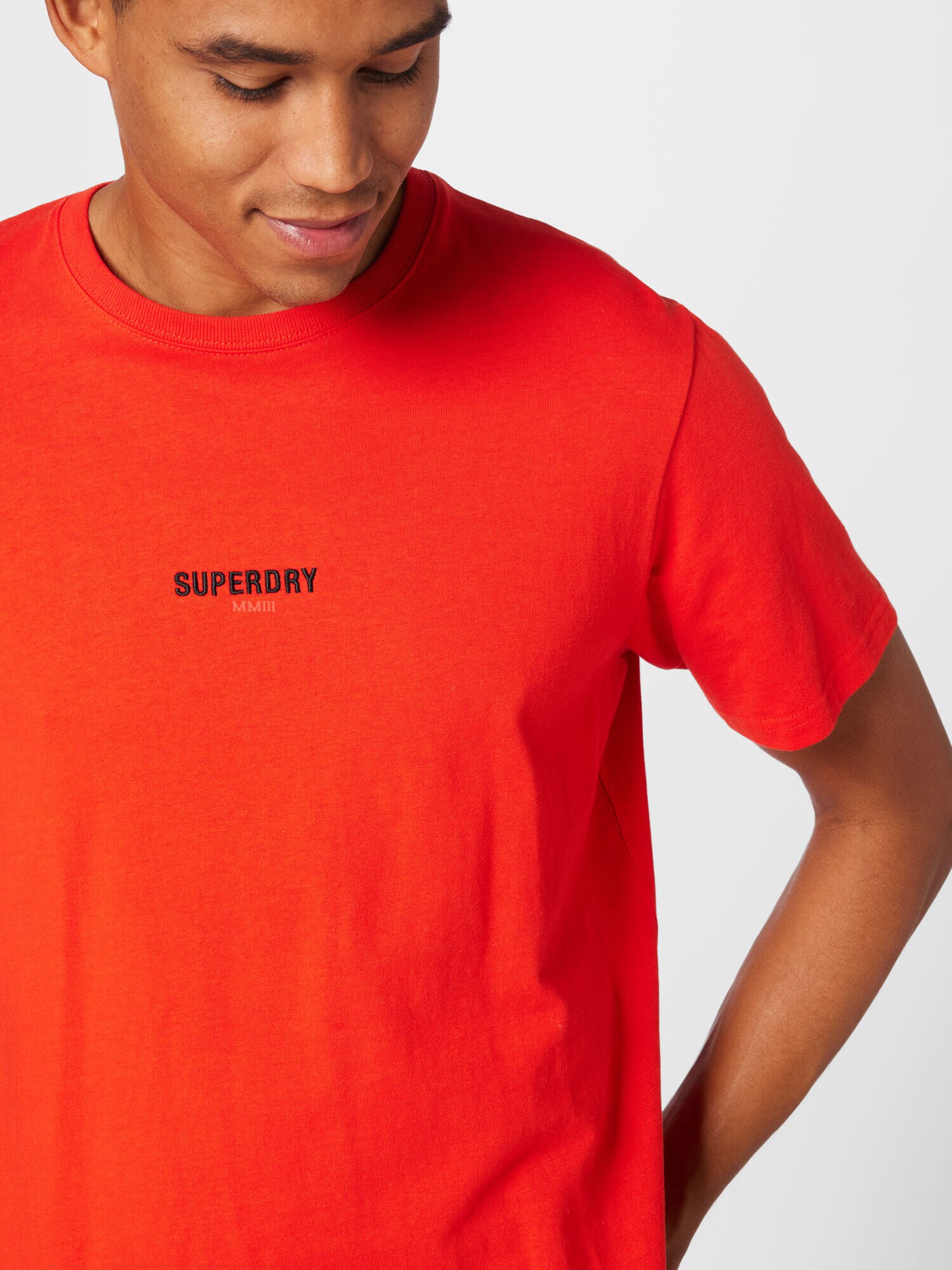 Superdry Тениска червено / черно / бяло - Pepit.bg