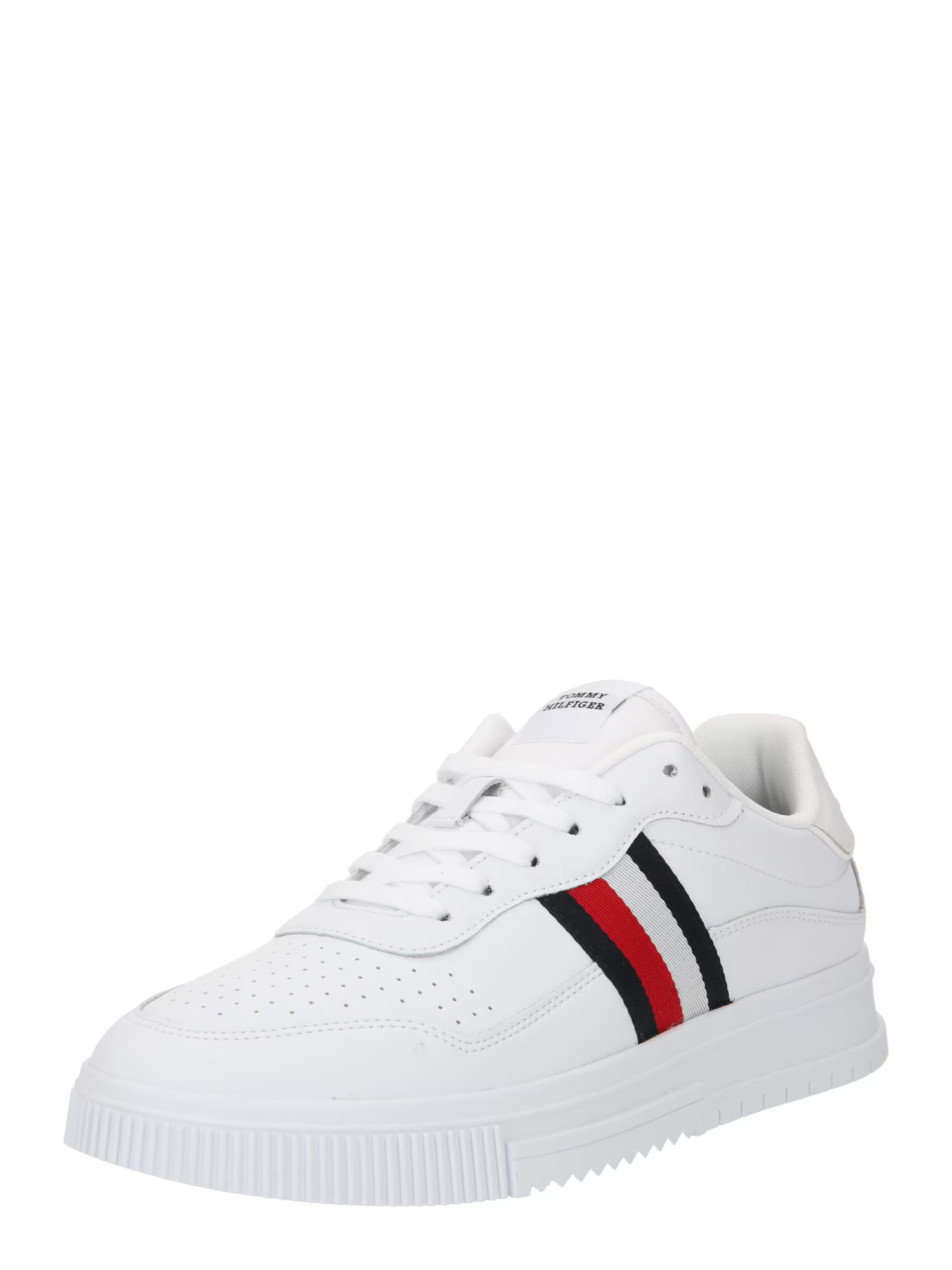 TOMMY HILFIGER Sneaker 'SUPERCUP' нейви синьо / ярко червено / черно / бяло - Pepit.bg