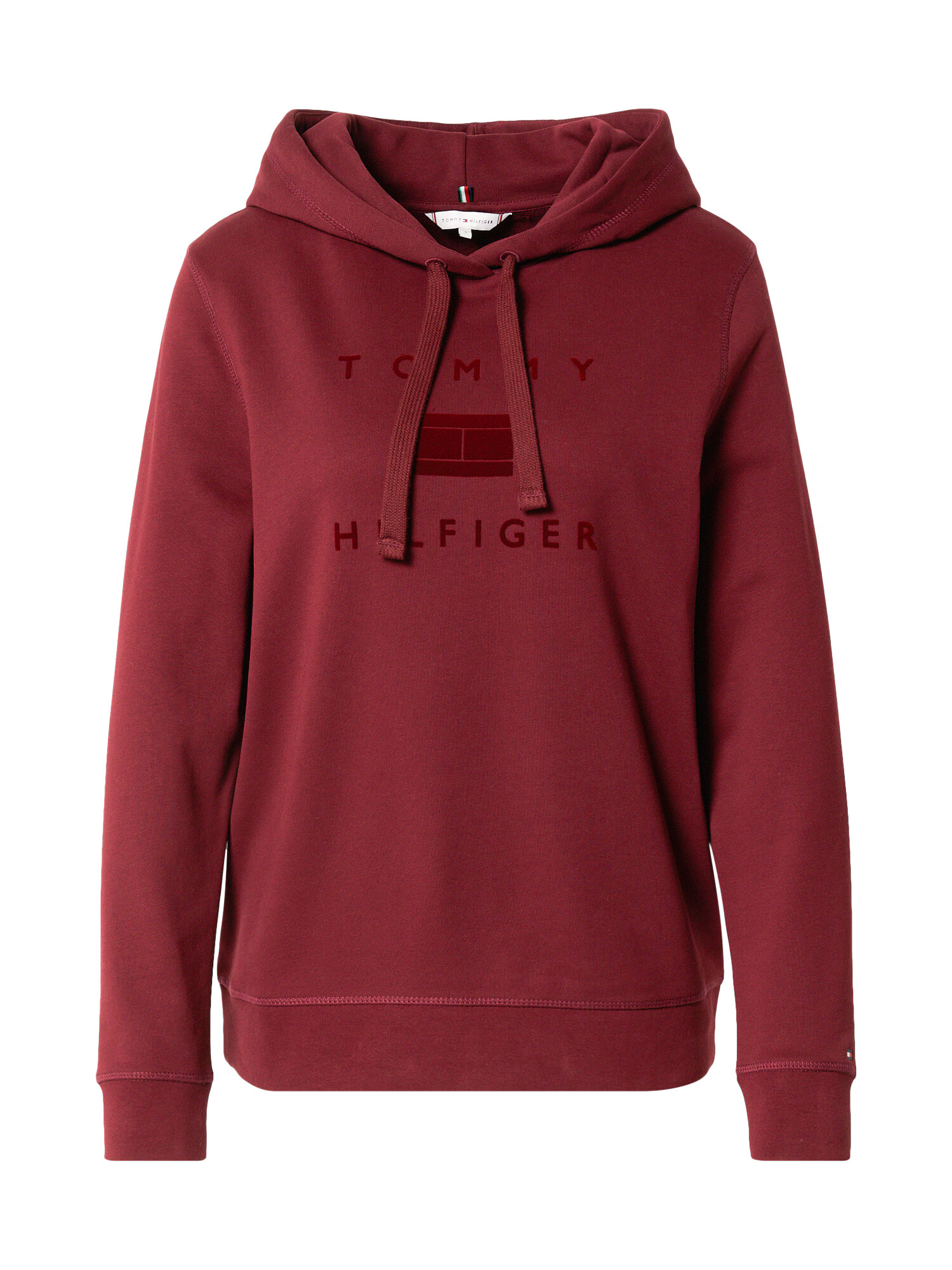 TOMMY HILFIGER Суичър винено червено - Pepit.bg