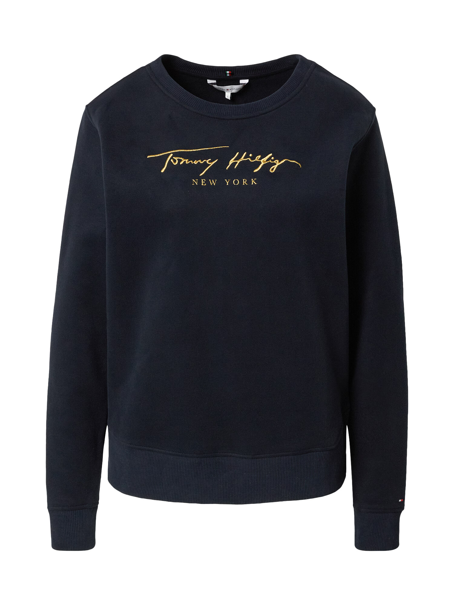 TOMMY HILFIGER Суичър злато / нейви синьо - Pepit.bg