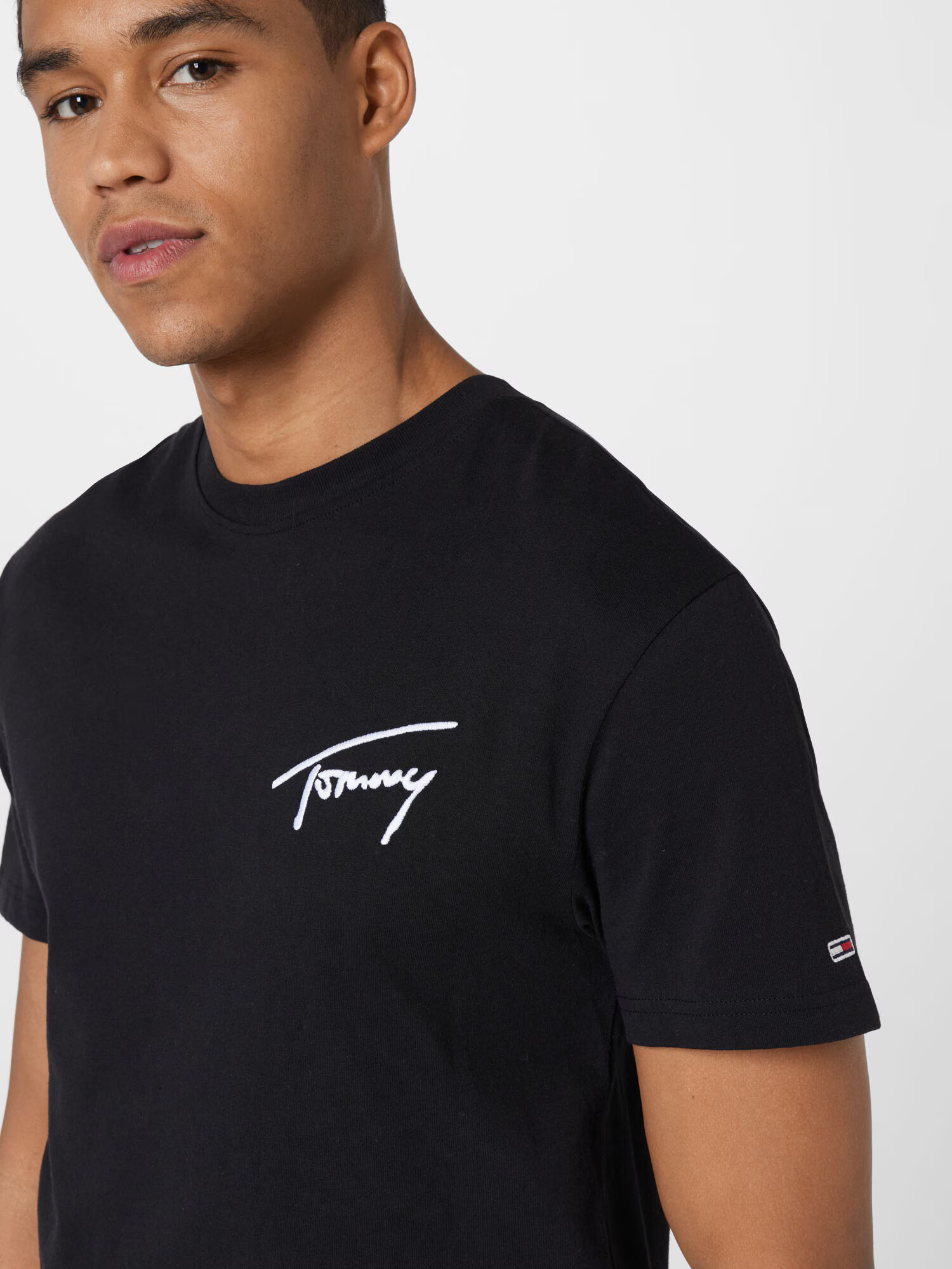 Tommy Jeans Тениска тъмносиньо / червено / черно / бяло - Pepit.bg