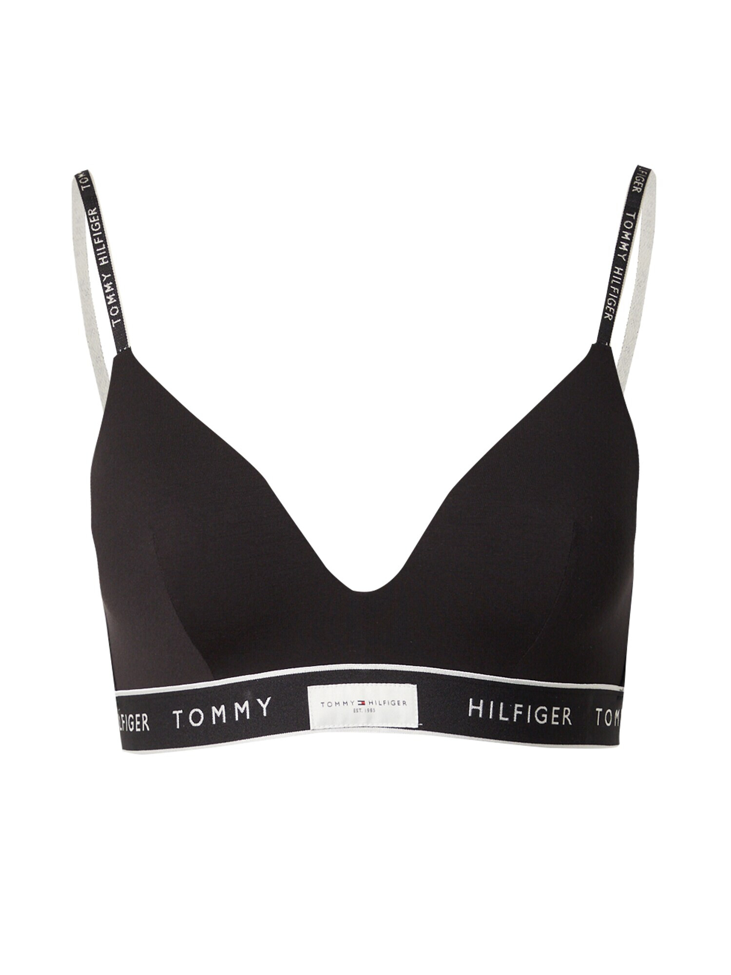 Tommy Hilfiger Underwear Сутиен светлосиво / черно - Pepit.bg