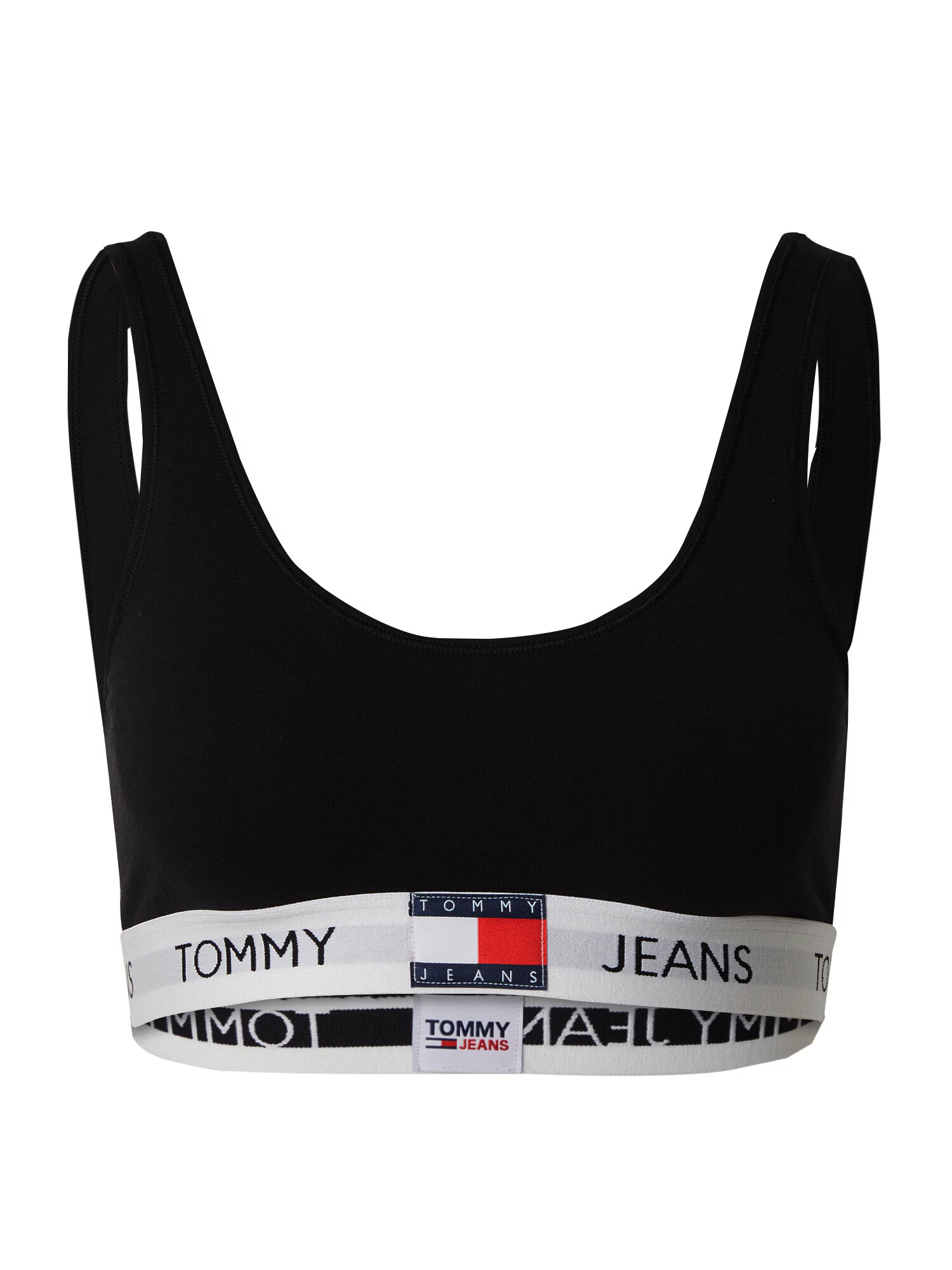 Tommy Jeans Сутиен тъмносиньо / червено / черно / бяло - Pepit.bg