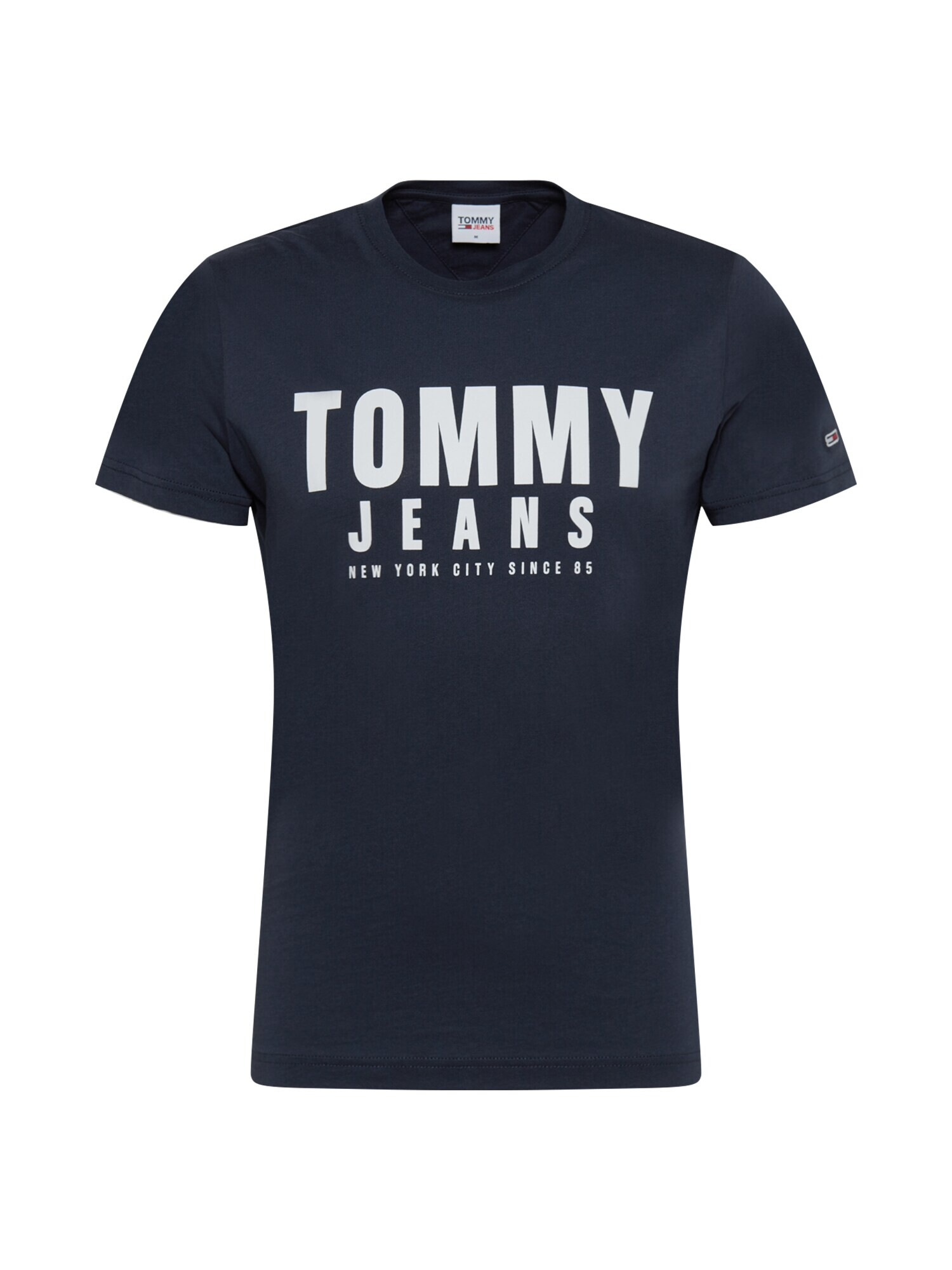 Tommy Jeans Тениска нейви синьо / бяло - Pepit.bg