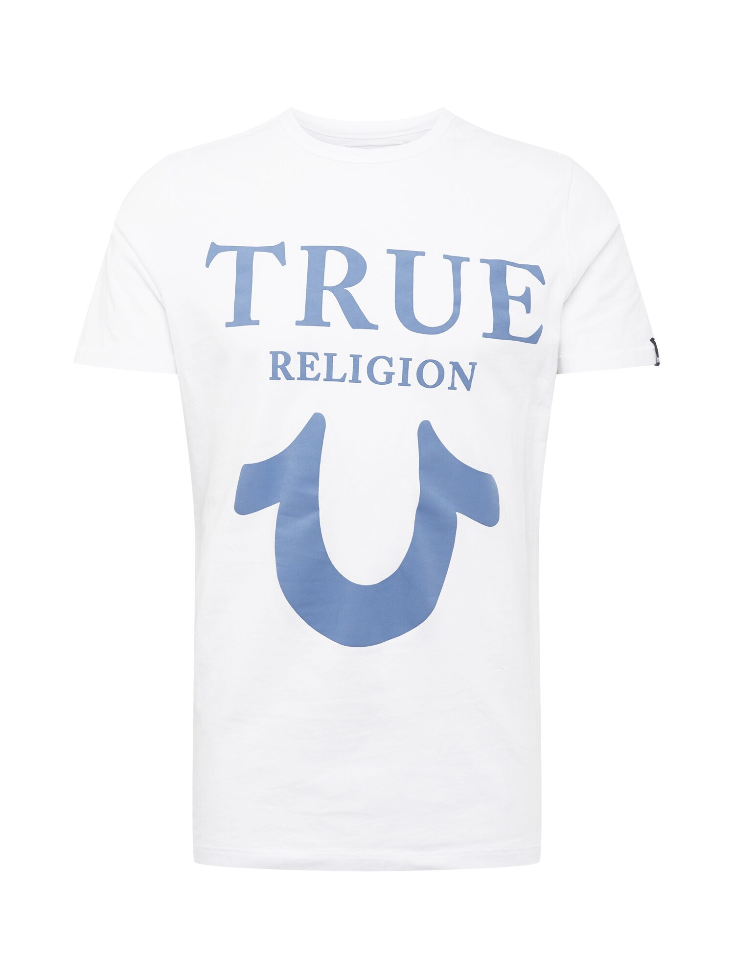 True Religion Тениска мръсно бяло / светлосиньо - Pepit.bg