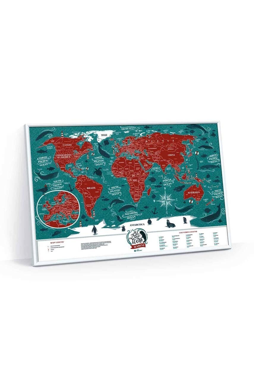 1DEA.me Скреч карта Travel Map Marine World - Pepit.bg