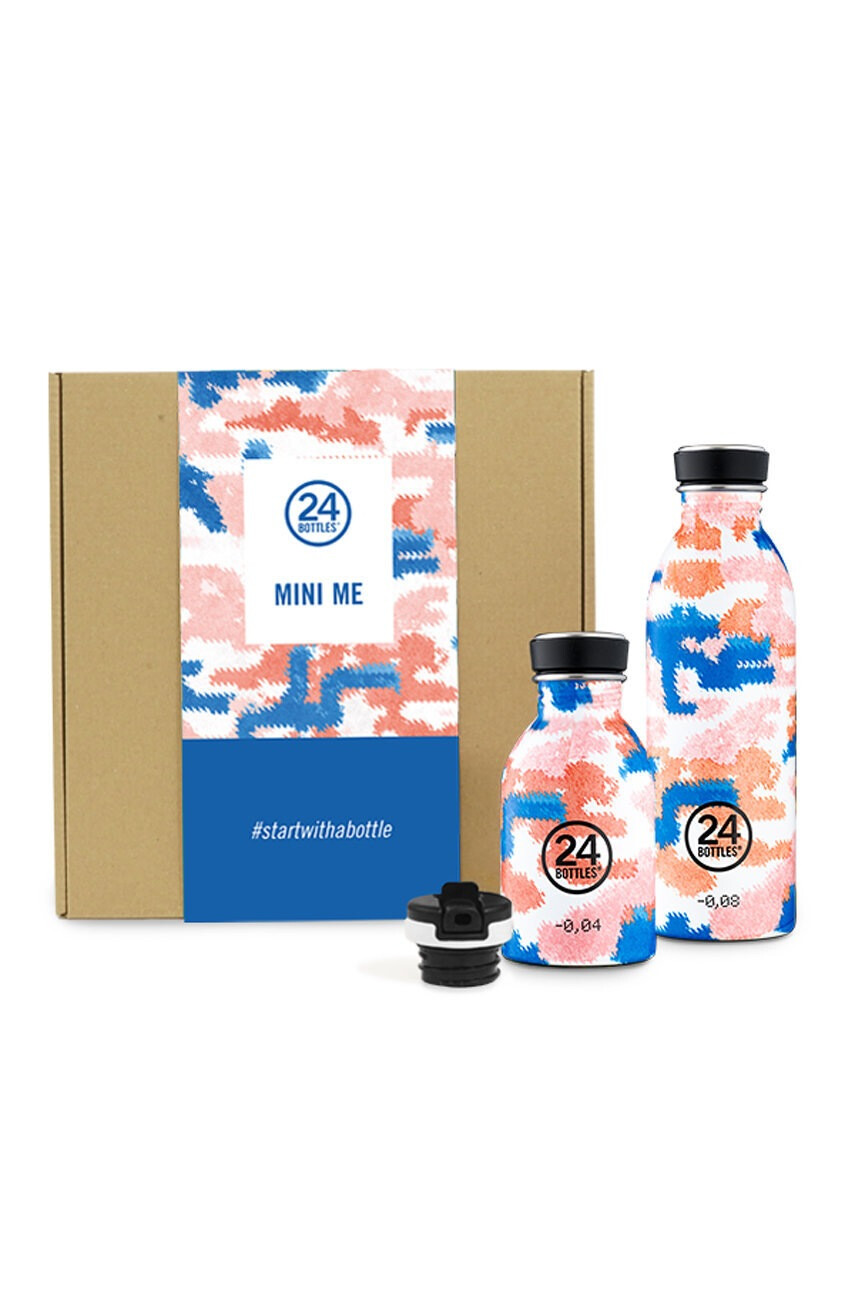 24bottles Комплект термобутилки MiniMe Urban Box (2 броя) - Pepit.bg