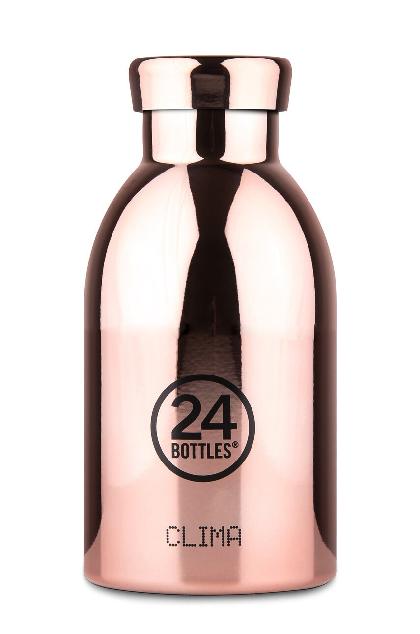 24bottles Термобутилка Clima Rose Gold 330ml - Pepit.bg