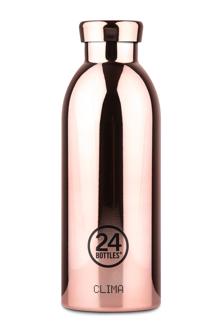24bottles Термобутилка Clima Rose Gold 500ml - Pepit.bg