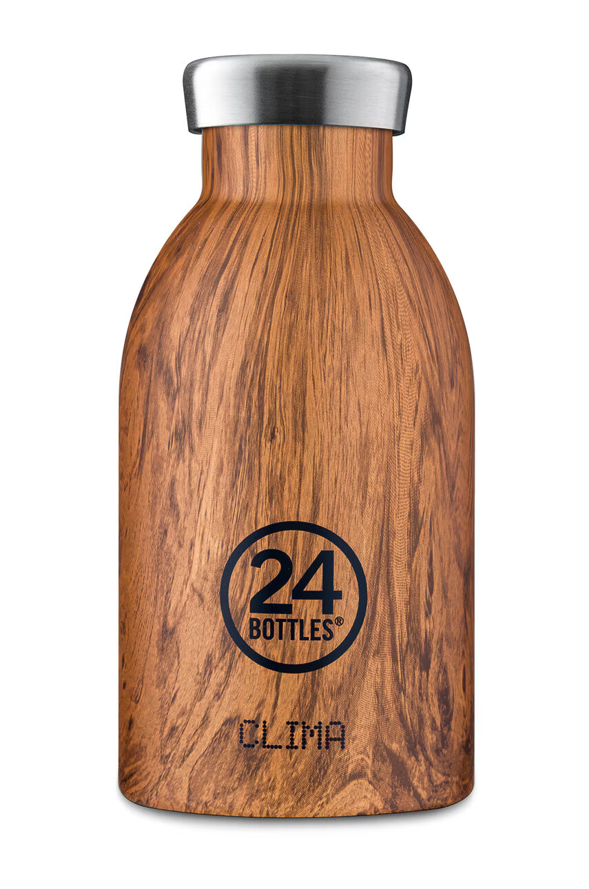 24bottles Термобутилка Clima Sequoia Wood 330ml - Pepit.bg