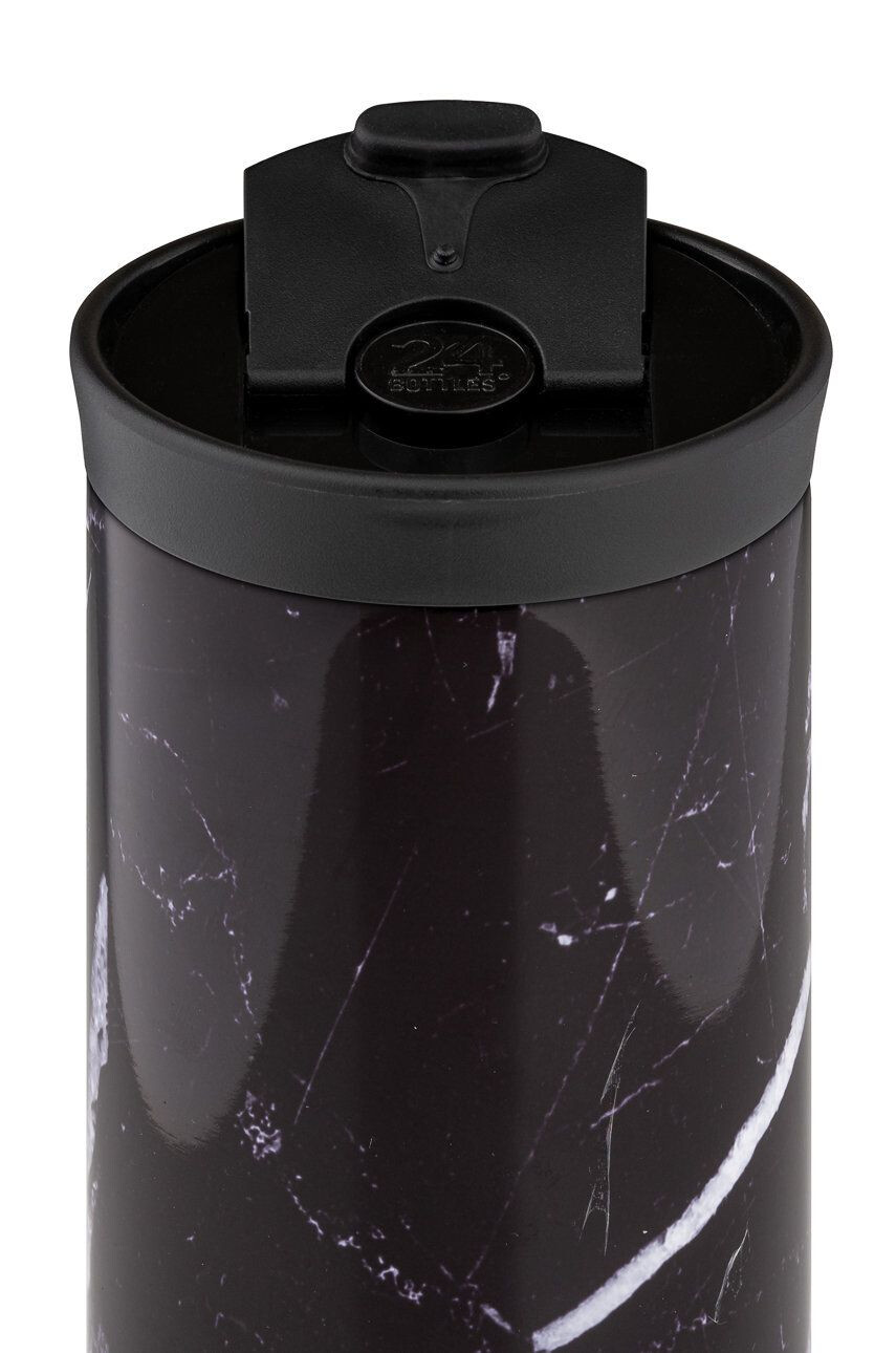 24bottles Термочаша Travel Tumbler Black Marble 600ml - Pepit.bg