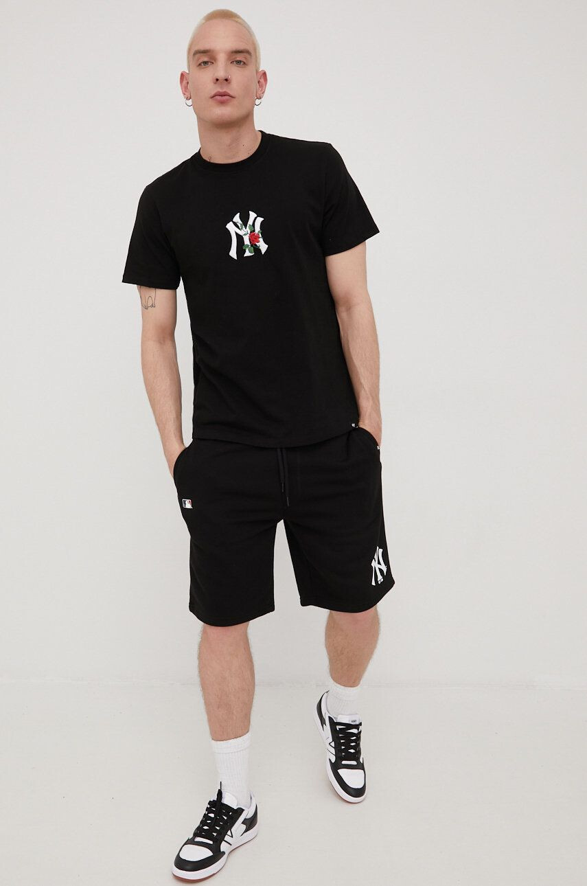 47brand Къси панталони Mlb New York Yankees в черно - Pepit.bg