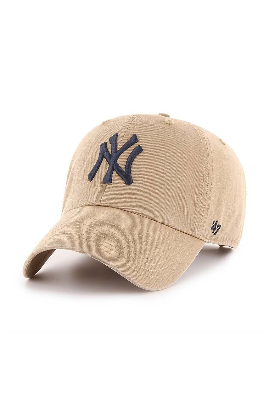 47brand Памучна шапка с козирка MLB New York Yankees - Pepit.bg