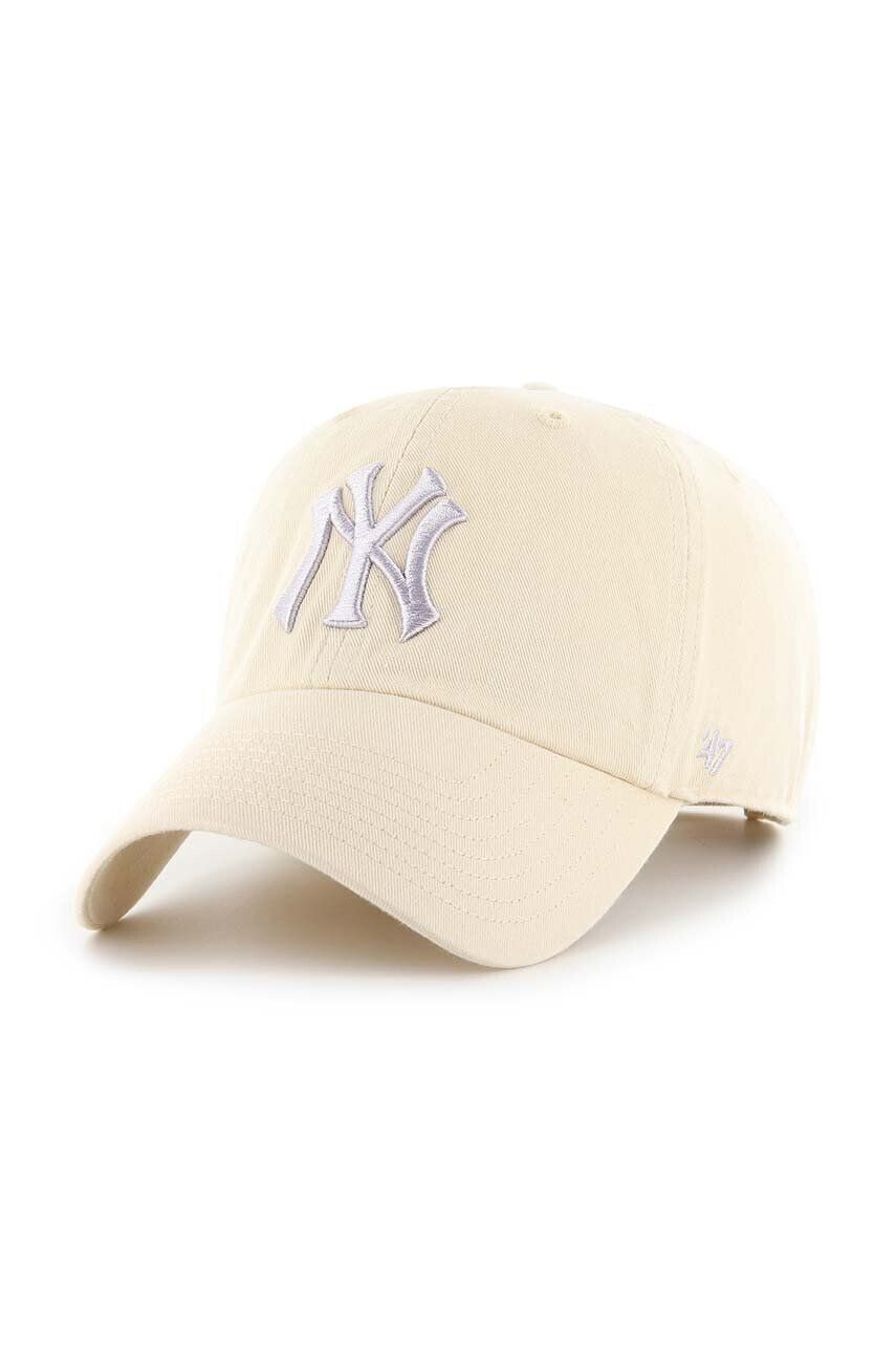 47brand Памучна шапка с козирка MLB New York Yankees - Pepit.bg