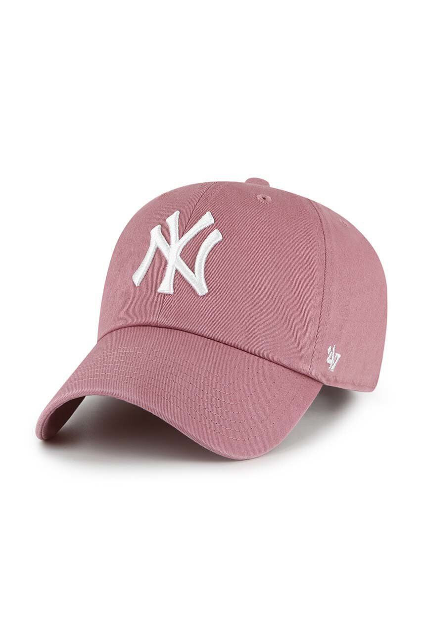 47brand Памучна шапка с козирка Mlb New York Yankees - Pepit.bg