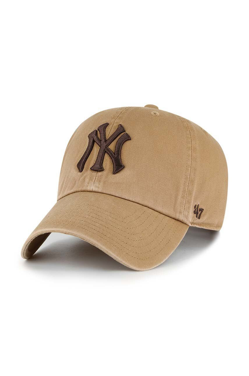 47brand Памучна шапка с козирка Mlb New York Yankees - Pepit.bg