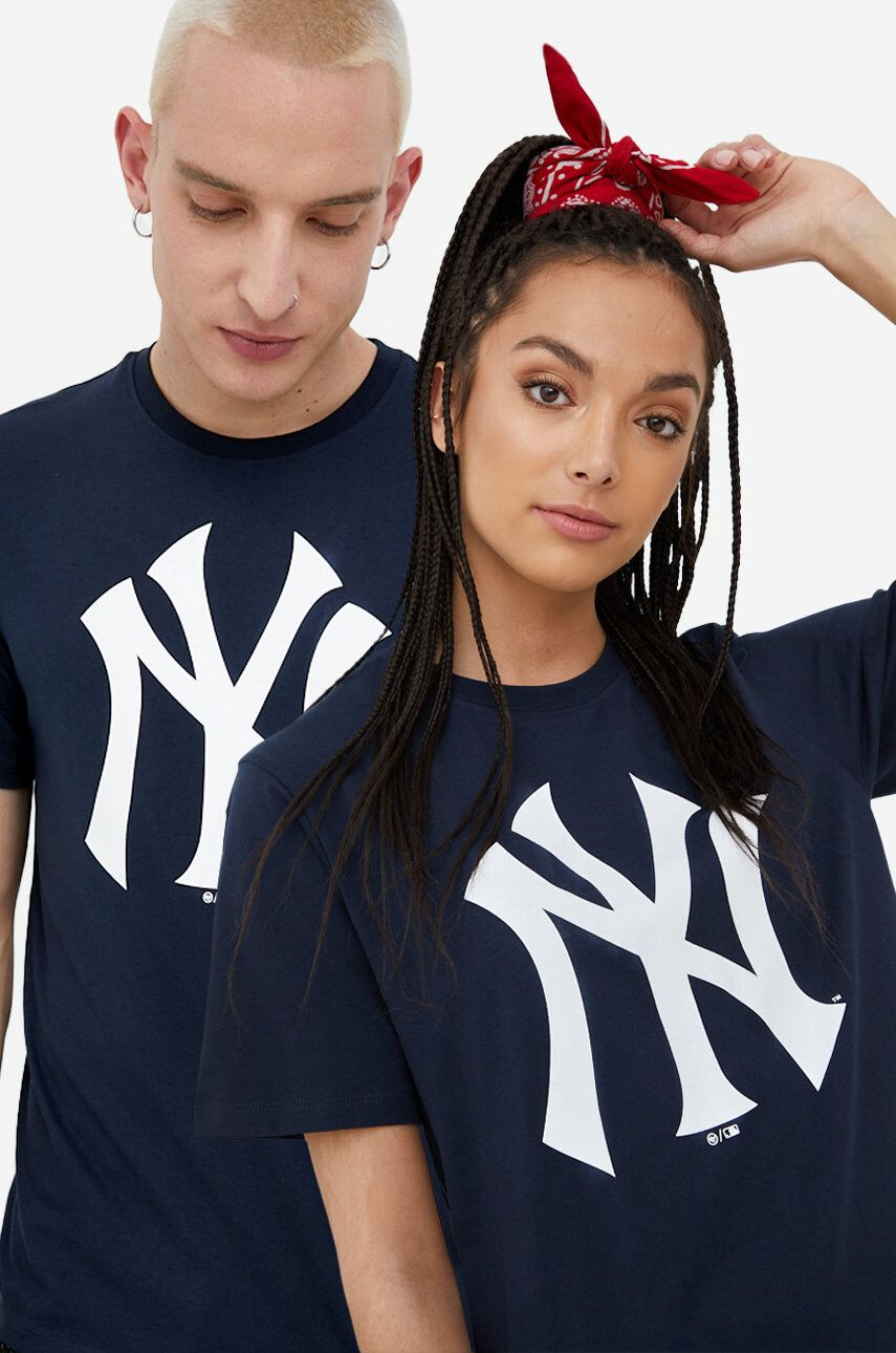 47brand Памучна тениска Mlb New York Yankees - Pepit.bg