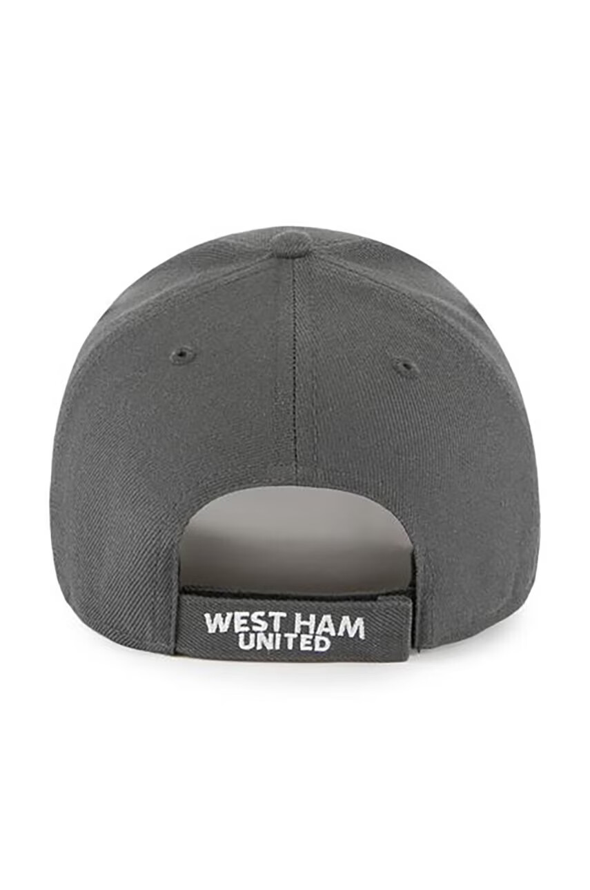 47brand Шапка EPL West Ham United в зелено с апликация - Pepit.bg