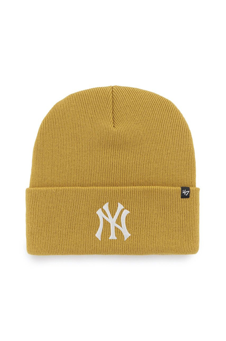 47brand Шапка MLB New York Yankees в жълто - Pepit.bg