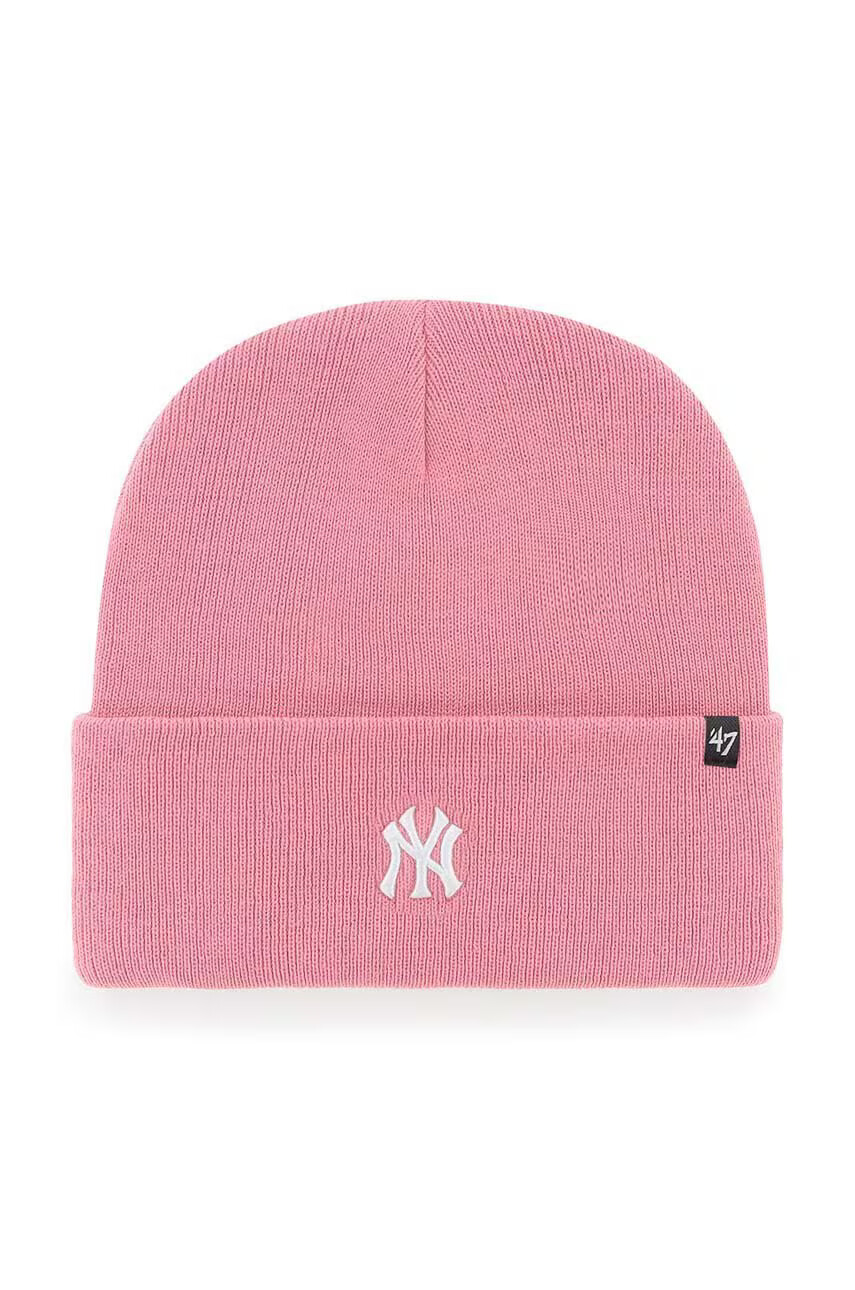 47brand Шапка Mlb New York Yankees в розово - Pepit.bg