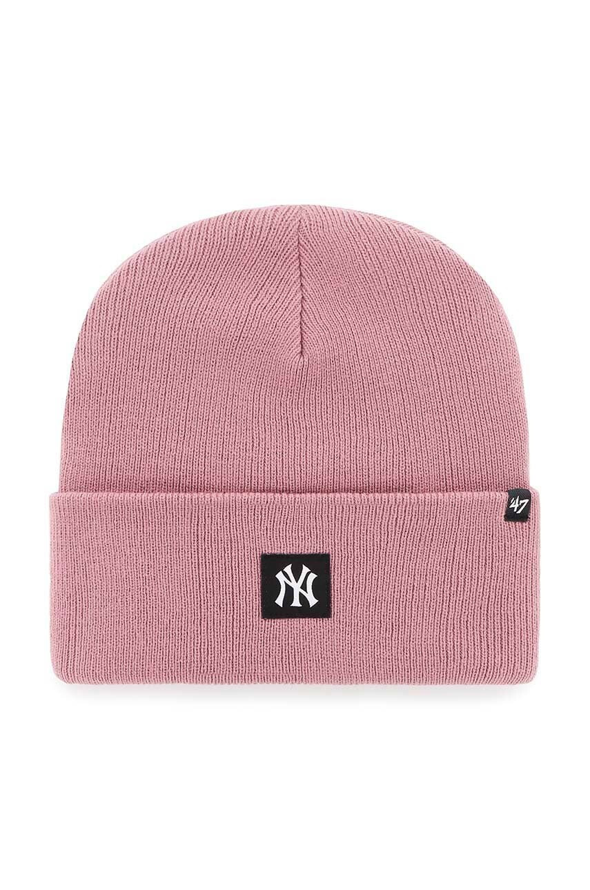 47brand Шапка Mlb New York Yankees в розово - Pepit.bg