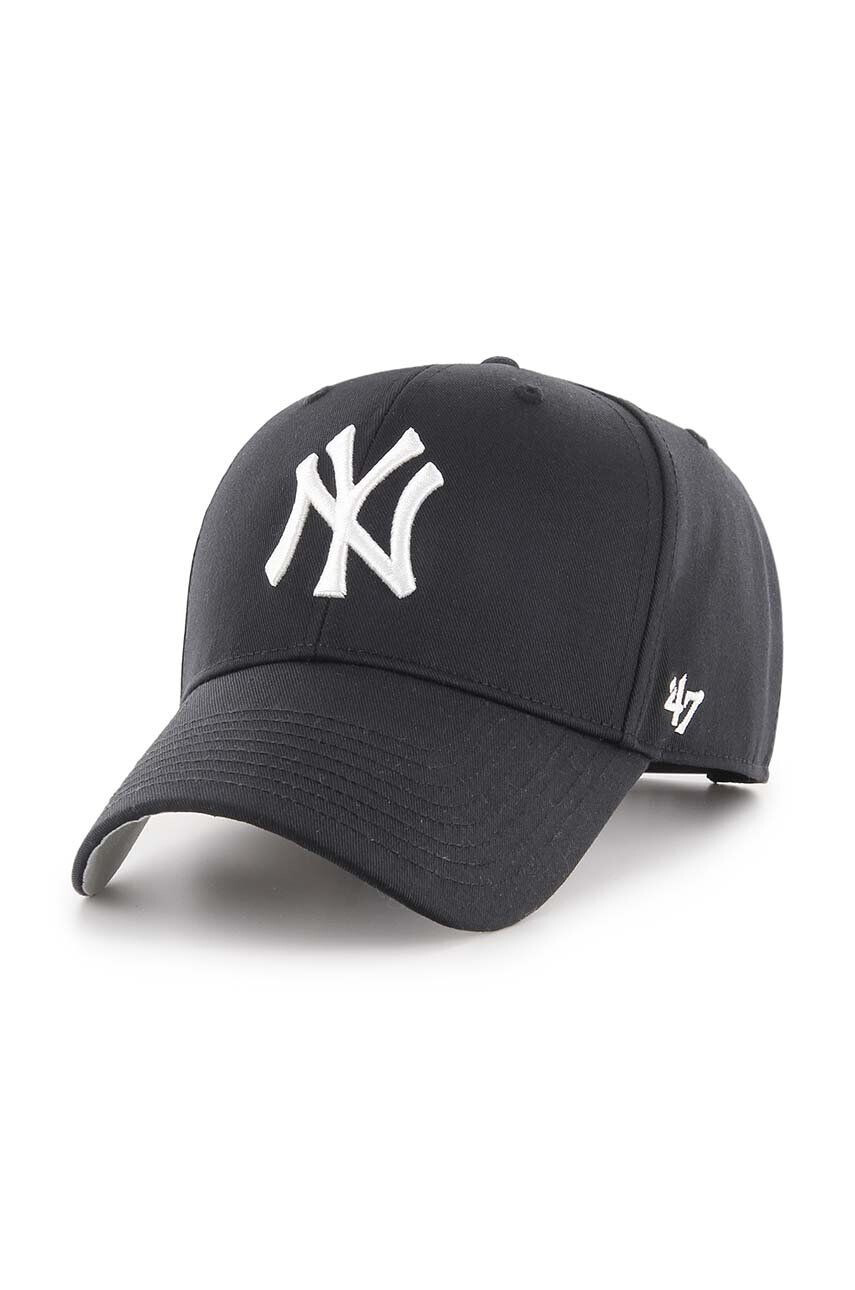 47brand Шапка с козирка с вълна MLB New York Yankees - Pepit.bg