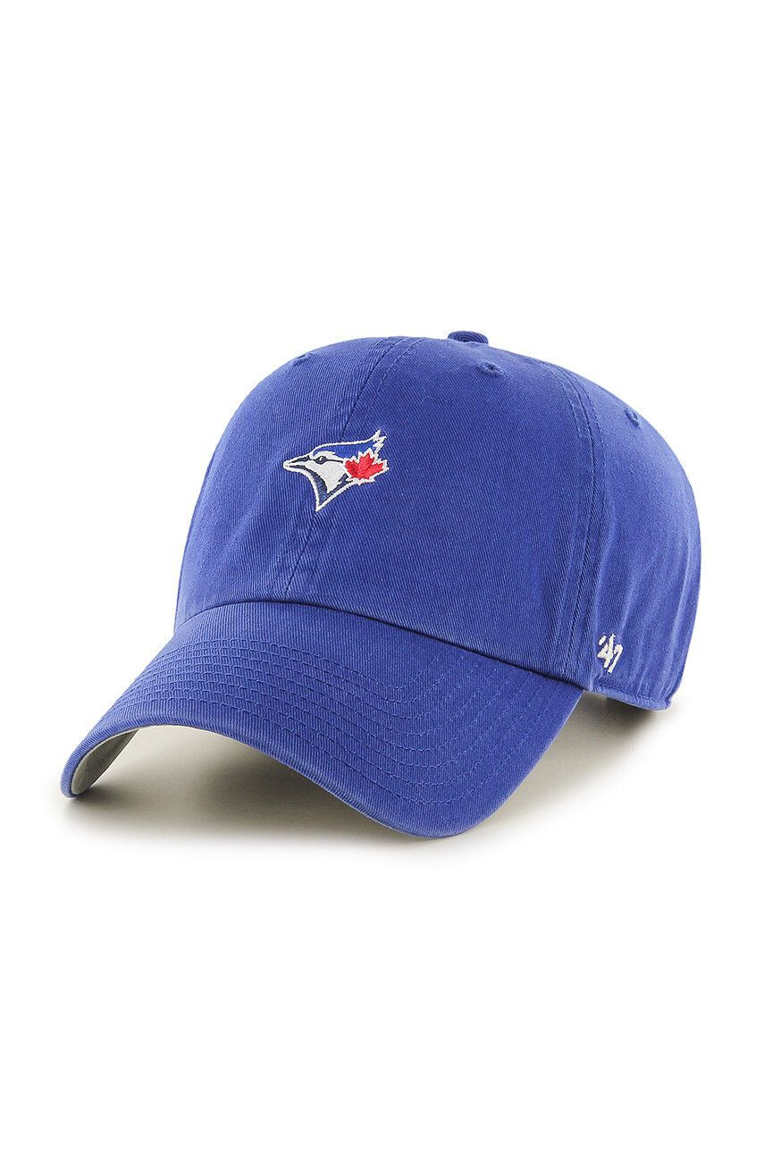 47brand Шапка Toronto Blue Jays с изчистен дизайн - Pepit.bg