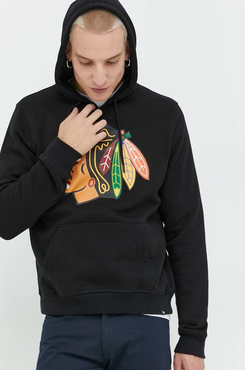 47brand Суичър Nhl Chicago Blackhawks - Pepit.bg