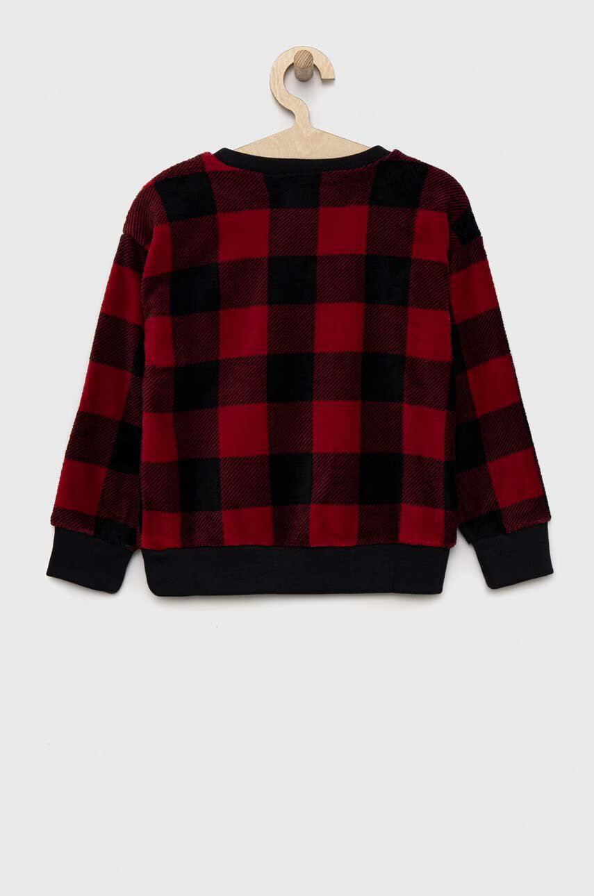 Abercrombie & Fitch в червено с десен - Pepit.bg