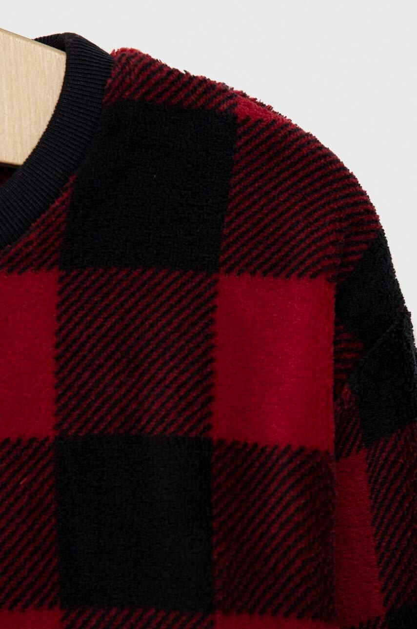 Abercrombie & Fitch в червено с десен - Pepit.bg