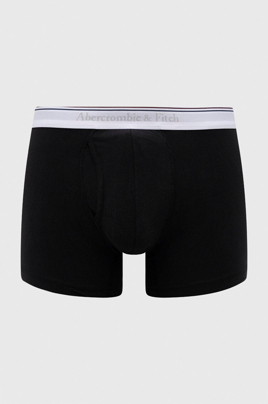 Abercrombie & Fitch Боксерки (3 чифта) в черно - Pepit.bg