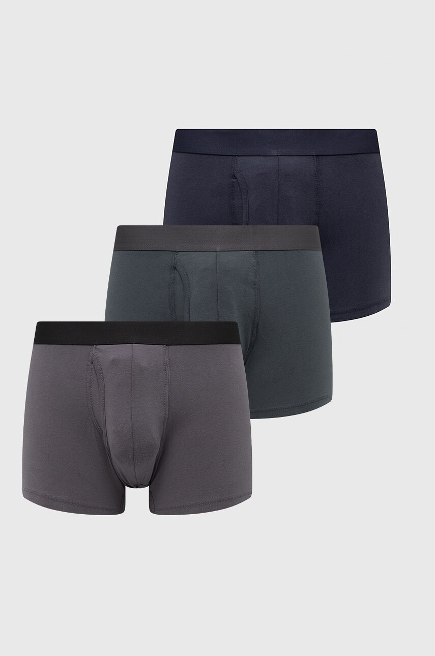 Abercrombie & Fitch Боксерки 3 чифта в зелено - Pepit.bg