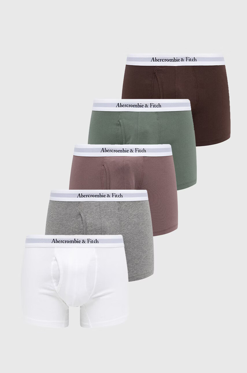 Abercrombie & Fitch Боксерки (5 чифта) 5 чифта в червено - Pepit.bg