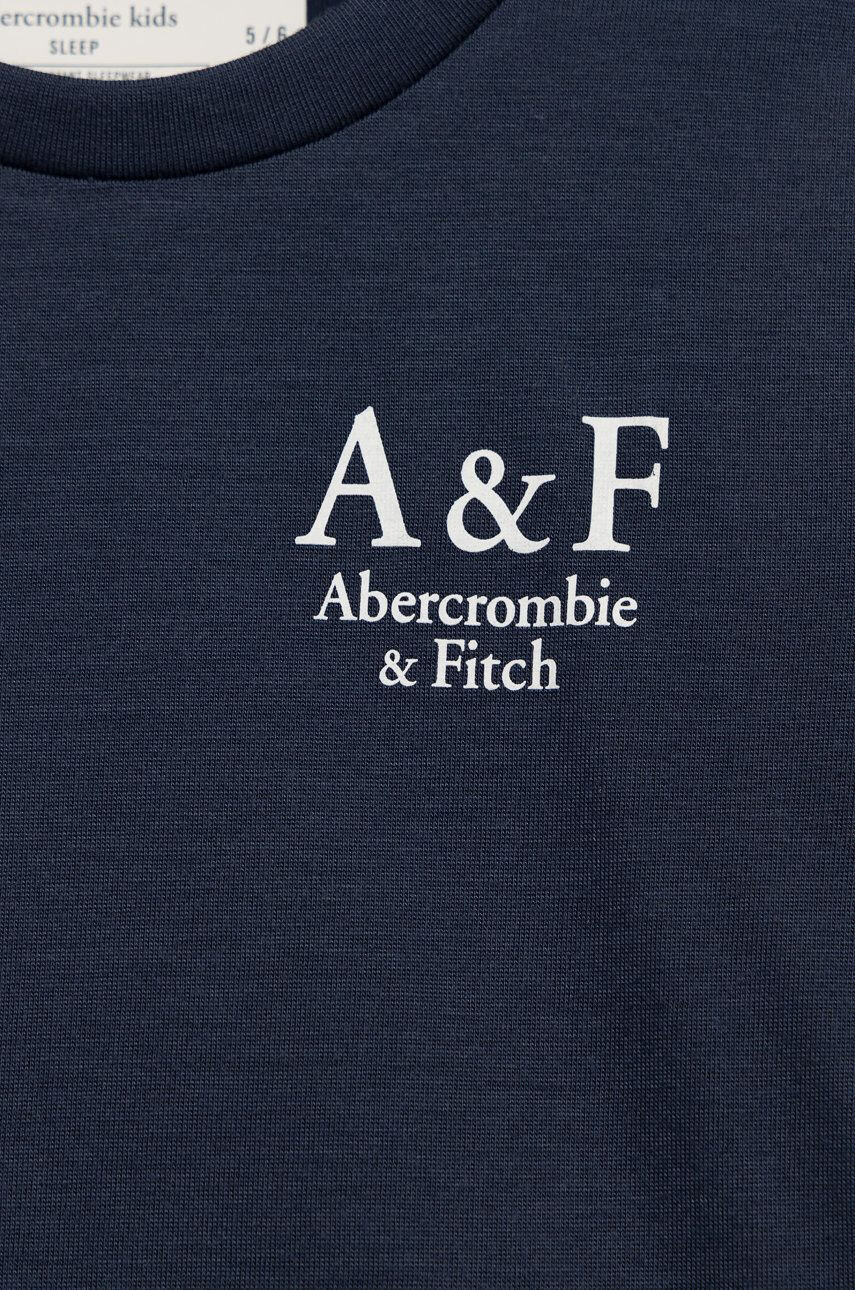 Abercrombie & Fitch Детска пижама в тъмносиньо с изчистен дизайн - Pepit.bg