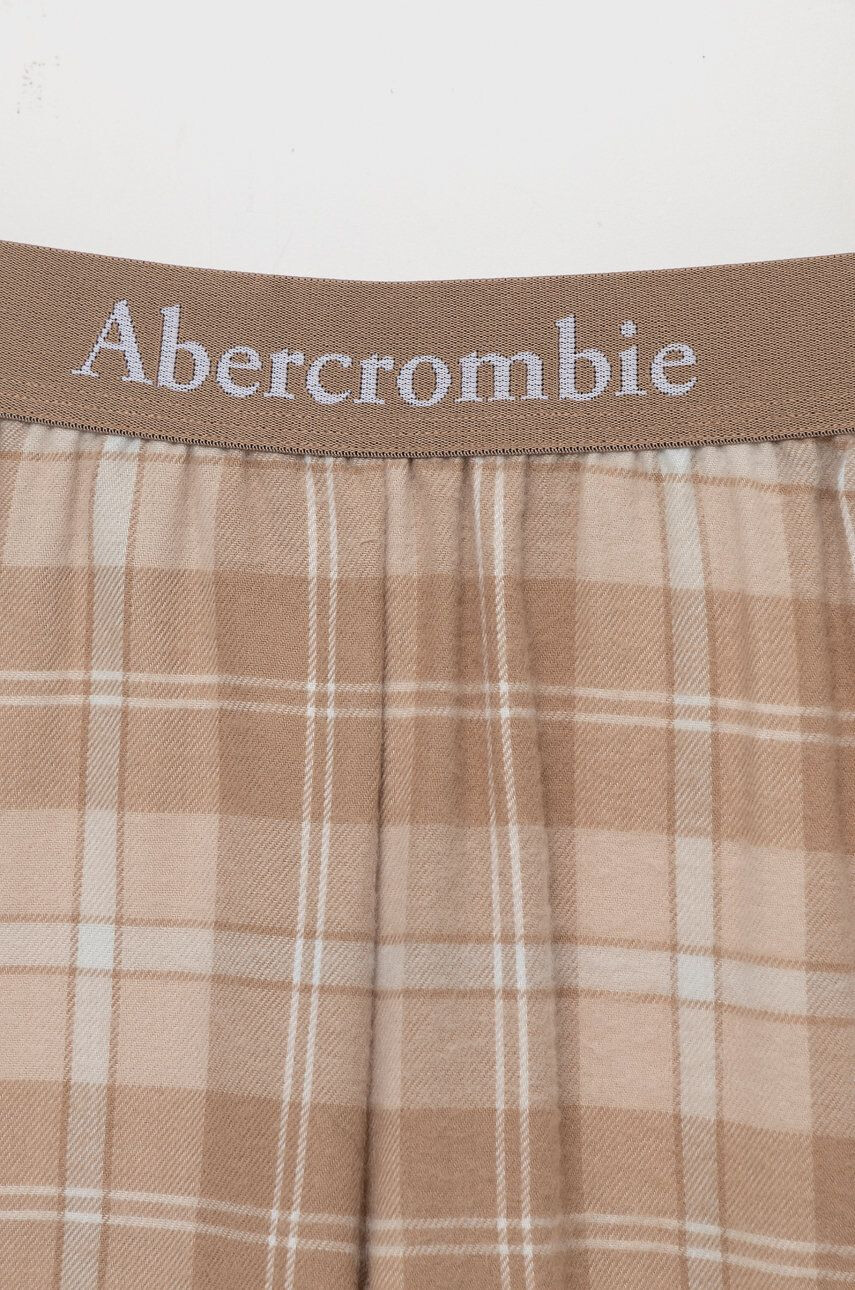 Abercrombie & Fitch Детска пижама в бежово с изчистен дизайн - Pepit.bg