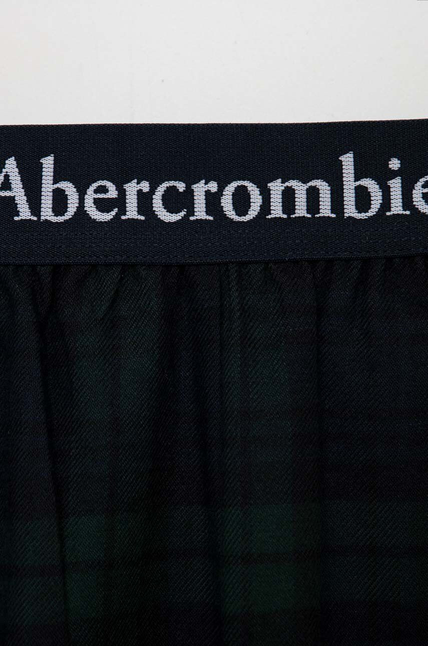 Abercrombie & Fitch Детска пижама в зелено с десен - Pepit.bg