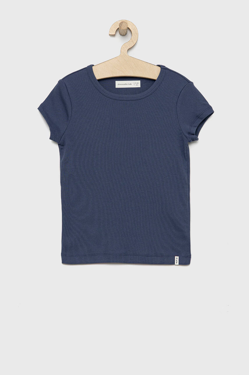 Abercrombie & Fitch Детска тениска в тъмносиньо - Pepit.bg