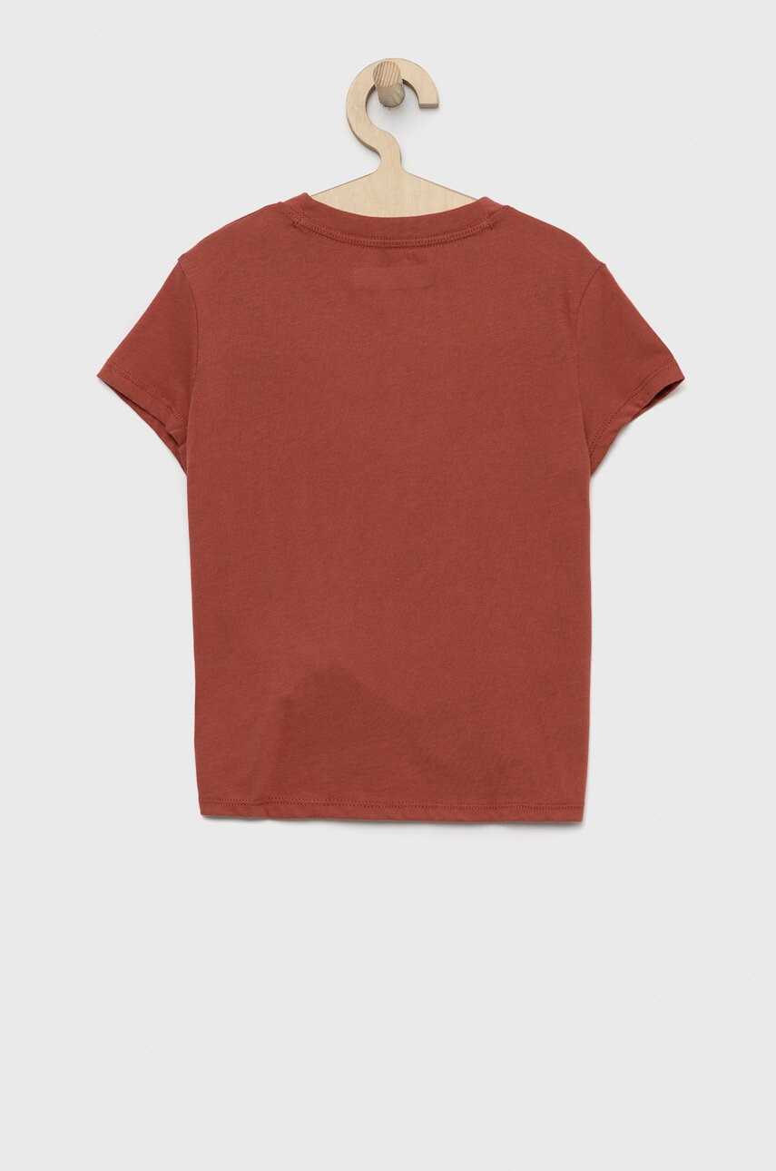 Abercrombie & Fitch Детска тениска в червено - Pepit.bg