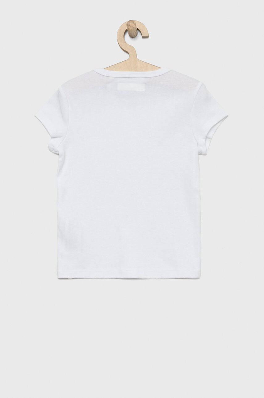 Abercrombie & Fitch Детска тениска в бяло - Pepit.bg