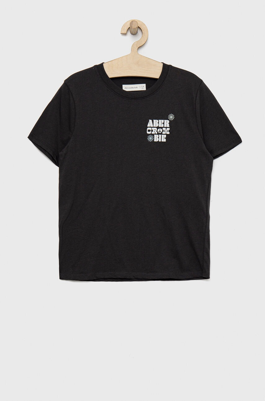 Abercrombie & Fitch Детска тениска в сиво - Pepit.bg