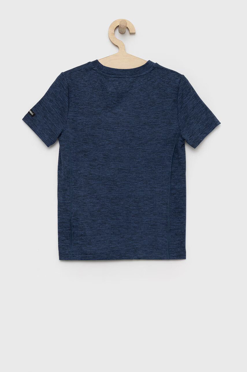 Abercrombie & Fitch Детска тениска в тъмносиньо меланж на - Pepit.bg