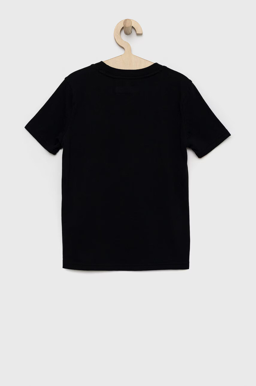 Abercrombie & Fitch Детска тениска в черно с апликация - Pepit.bg