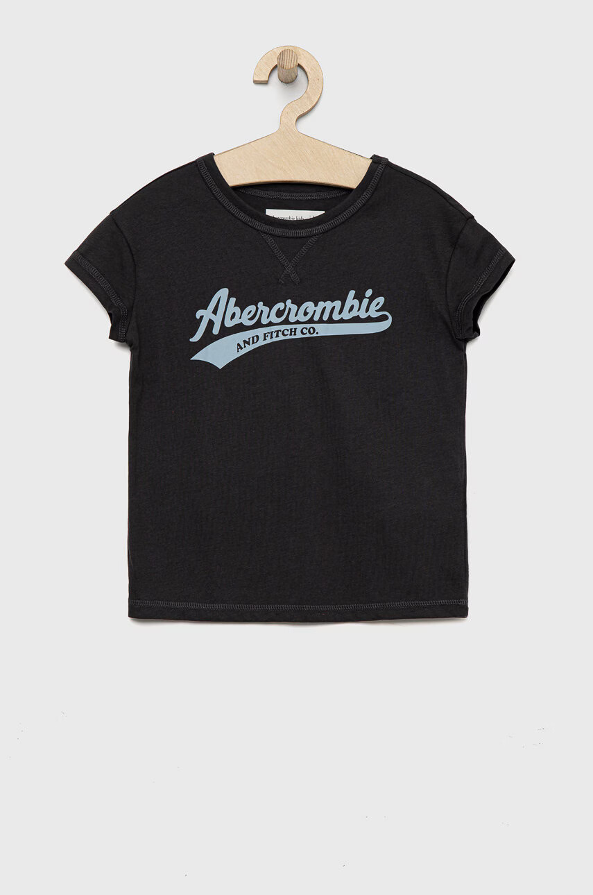 Abercrombie & Fitch Детска тениска в сиво - Pepit.bg