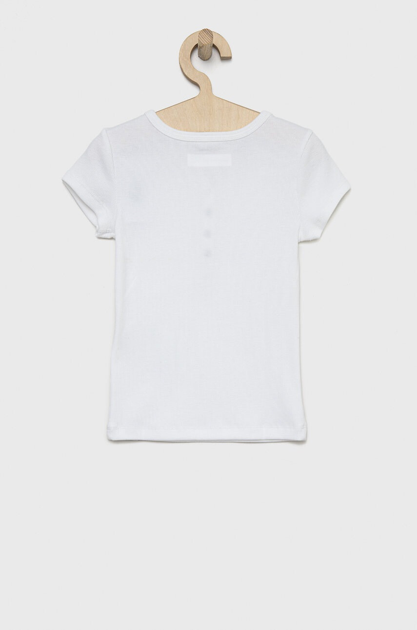 Abercrombie & Fitch Детска тениска в бяло - Pepit.bg