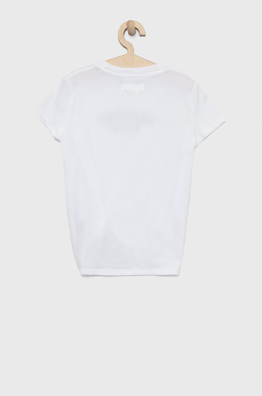Abercrombie & Fitch Детска тениска в бяло - Pepit.bg
