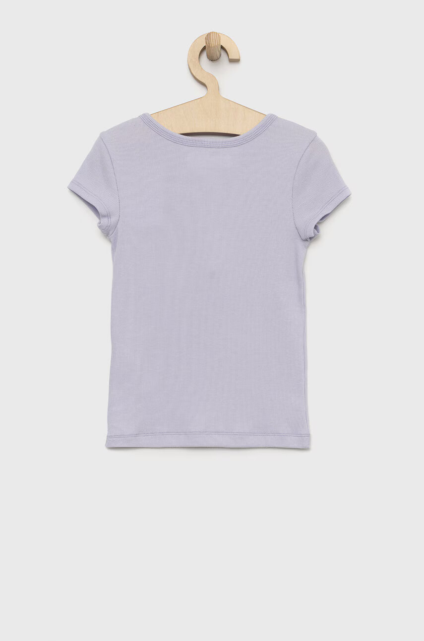 Abercrombie & Fitch Детска тениска в лилаво - Pepit.bg