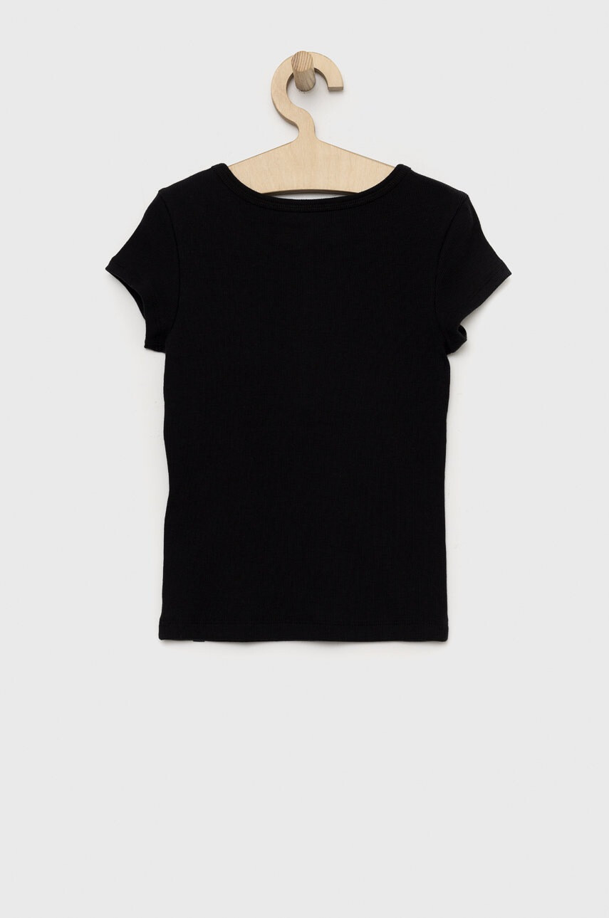 Abercrombie & Fitch Детска тениска в черно - Pepit.bg